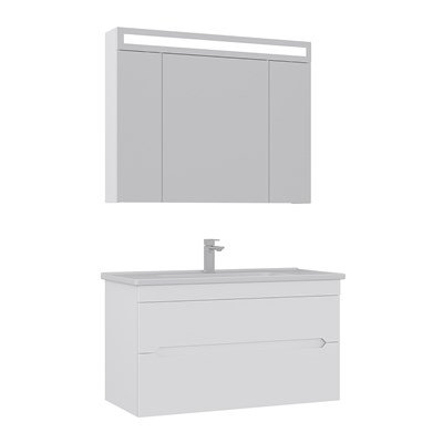 Varna 100 cm Banyo Dolabı Takımı