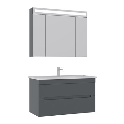 Varna 100 cm Banyo Dolabı Takımı