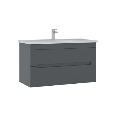 Varna 100 cm Lavabolu Banyo Alt Dolabı