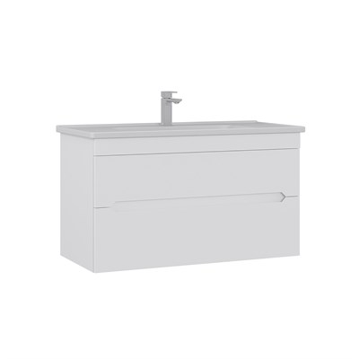 Varna 100 cm Lavabolu Banyo Alt Dolabı
