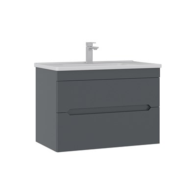 Varna 80 cm Lavabolu Banyo Alt Dolabı