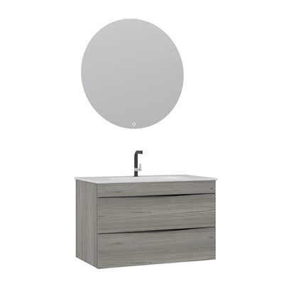 Vento 80 cm Banyo Dolabı Takımı