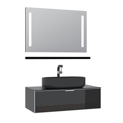 Yalıköy 90 cm Banyo Dolabı Takımı