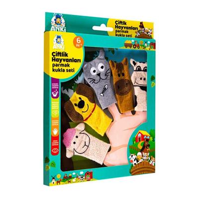 Anki Toys Çiftlik Hayvanları Parmak Kukla Seti