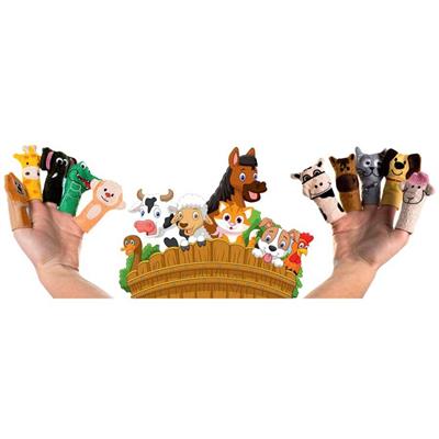 Anki Toys Çiftlik Hayvanları Parmak Kukla Seti