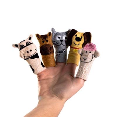 Anki Toys Çiftlik Hayvanları Parmak Kukla Seti