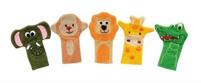 Anki Toys Vahşi Hayvanlar Parmak Kukla Seti