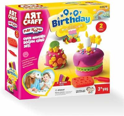 Art Craft Doğum Günü Hamur Set 150 gr