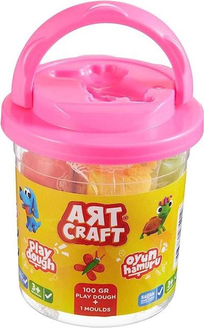 Art Craft Küçük Kova 5 Renk 100 gr Oyun Hamuru