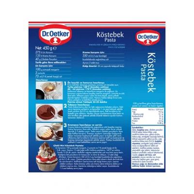 Dr. Oetker Köstebek Pasta 450 G