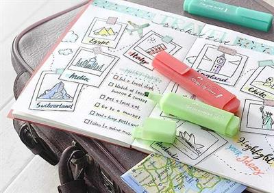 Faber-Castell 46, Fosforlu Kalem Pastel Renkler 4lü (5030254625)