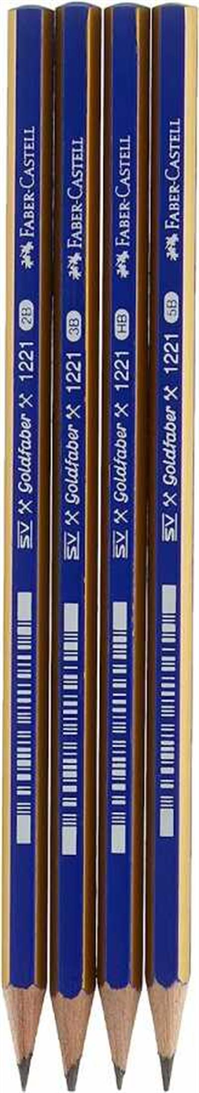Faber-Castell Goldfaber Dereceli Kurşun Kalem, HB-2B-3B-5B (5504112598)
