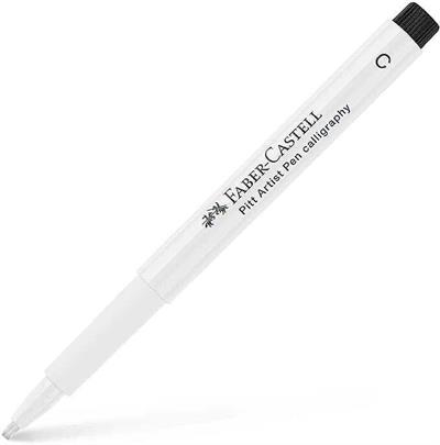 Faber-Castell Pitt Kaligrafi Kalemi Beyaz, C (5188167501)