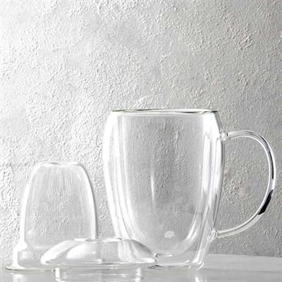 Jumbo Glory Double Wall Bitki Çay Bardağı 280 ml