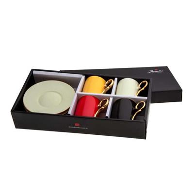 Jumbo Mix 4 Kişilik Kahve Fincan Takımı