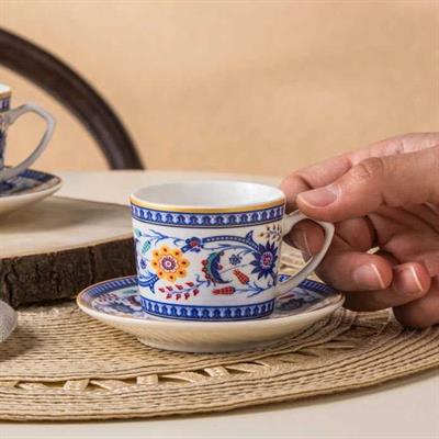 Karaca Ihlamur 2 Kişilik Kahve Fincan Takımı, 80 ml