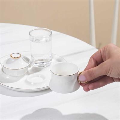 Karaca Riva Tek Kişilik Kahve Sunum Seti, 80 ml