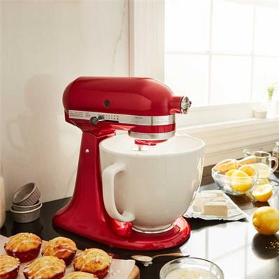 Kitchenaid 4,8 L Stand Mikser İçin Seramik Kase - 5KSM2CB5LW - Beyaz