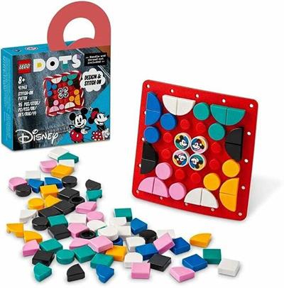 LEGO® DOTS ǀ Disney Mickey Fare ve Minnie Fare Dikilebilir Kare Parça 41963 - 8 Yaş ve Üzeri Yaratıcı Çocuklar için Kendin Yap El Sanatları Seti (95 Parça)