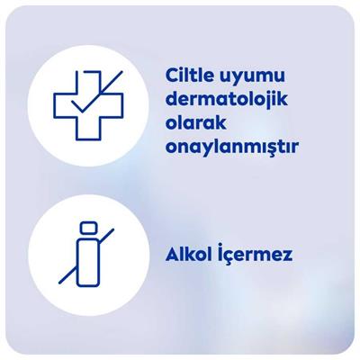 NIVEA Men Erkek Roll on Deodorant Invisible Black-White Original, 48 Saat Anti-perspirant Koruma 50 ml x 2 Adet