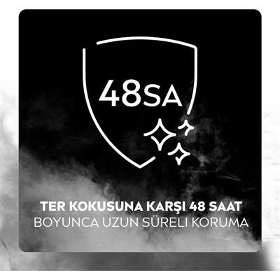 NIVEA Men Erkek Roll on Deodorant Invisible Black-White Original, 48 Saat Anti-perspirant Koruma 50 ml x 2 Adet