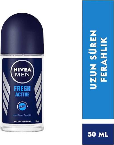 Nivea Men Fresh Active Roll-On Deodorant 50 ml