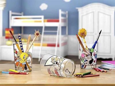 Paşabahçe 42250 Boyanabilir Kalemlik (6 Adet Kalem Hediyeli)