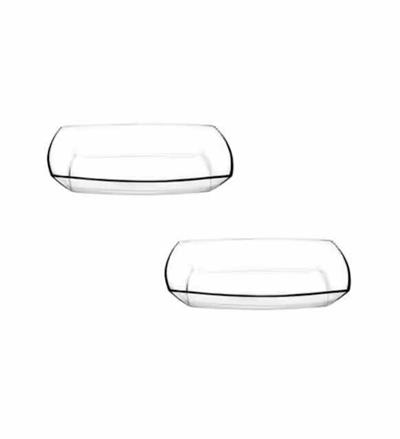 Paşabahçe 54673 Tokio 2li Cam Servis Tabağı