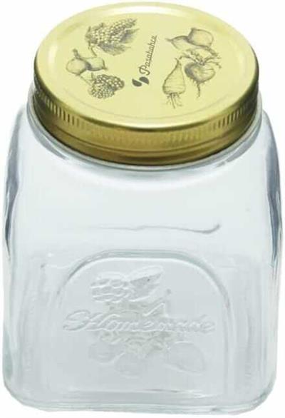 Paşabahçe 80384 Metal Kapaklı Cam Kavanoz 500 Cc