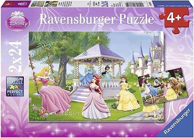Ravensburger Wd Büyülü Prensesler 2X24P Puzzle 88652