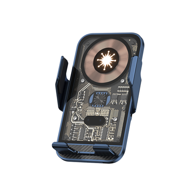 Schitec C10 15W Sensörlü Araç Içi Kablosuz Hızlı Şarj Aleti ve Telefon Tutucu