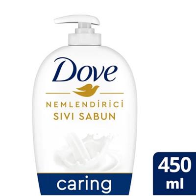 Dove Nemlendirici Sıvı Sabun Caring 1/4 Nemlendirici Krem Etkili 450 ml