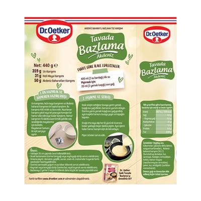 Dr. Oetker Tavada Bazlama Akdeniz 440 gr