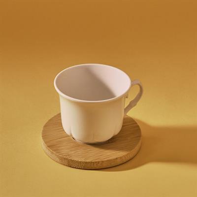 Karaca Bambu Tepsili 6 Kişilik Kahve Fincanı 90 Ml