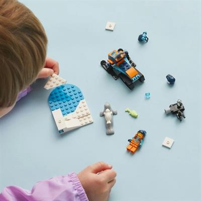 LEGO ® City Kutup Kaşifi Motorlu Kızağı 60376 - Yaratıcı Oyuncak Yapım Seti (70 Parça)
