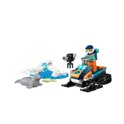 LEGO ® City Kutup Kaşifi Motorlu Kızağı 60376 - Yaratıcı Oyuncak Yapım Seti (70 Parça)