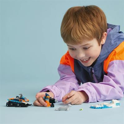 LEGO ® City Kutup Kaşifi Motorlu Kızağı 60376 - Yaratıcı Oyuncak Yapım Seti (70 Parça)