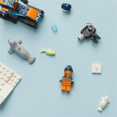 LEGO ® City Kutup Kaşifi Motorlu Kızağı 60376 - Yaratıcı Oyuncak Yapım Seti (70 Parça)