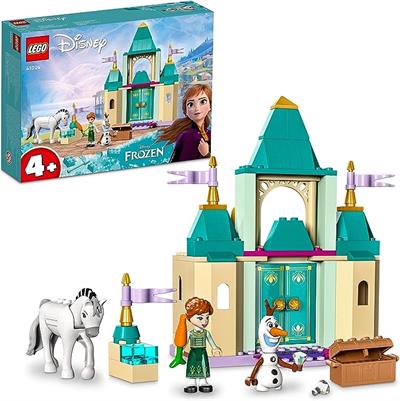 LEGO ®  Disney Princess Anna ve Olafın Şato Eğlencesi 43204 - Prensesli Oyuncak Yapım Seti (108 Parça)