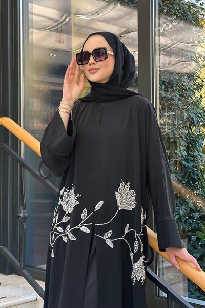 ATEŞ GÜLÜ ABAYA