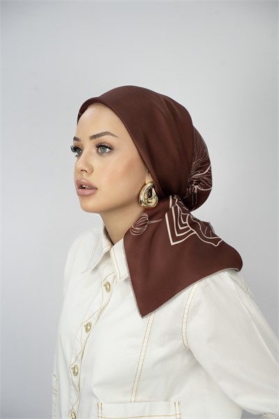 CHIARA BORDO TİVİL İPEK EŞARP 90x90