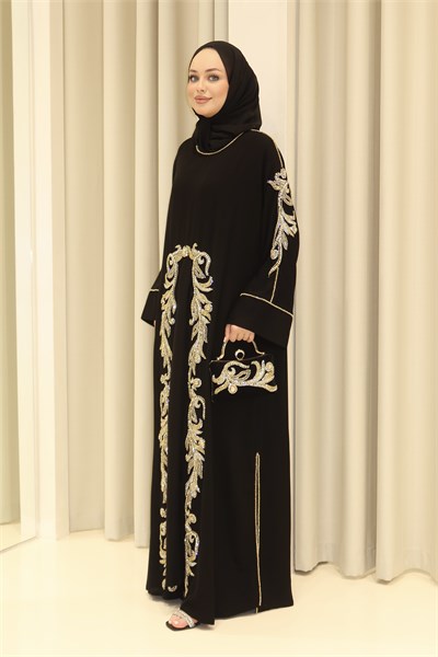 GOLD MEDUSA ABAYA