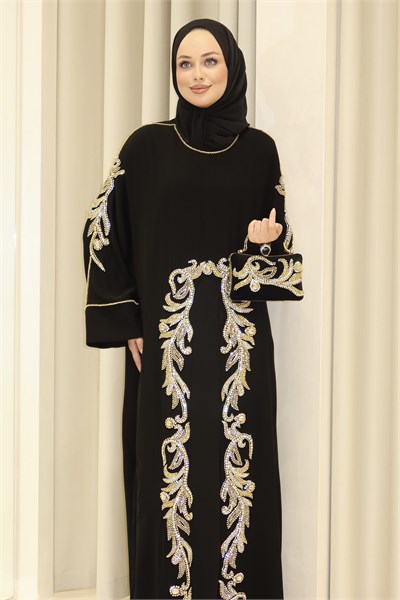 GOLD MEDUSA ABAYA