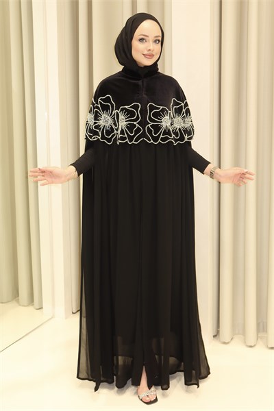 GÜL PELERİN ABAYA