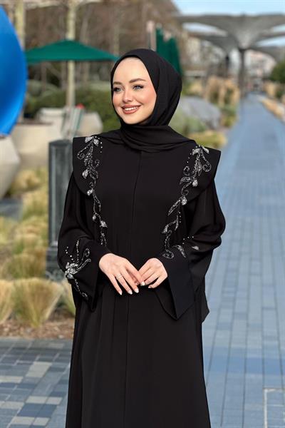 LANA ANTRASİT ABAYA
