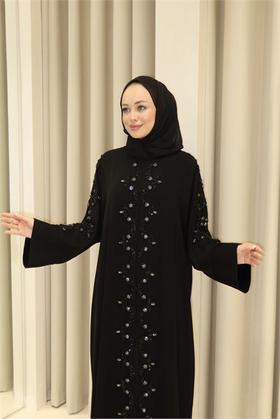 MİNA SİYAH ABAYA