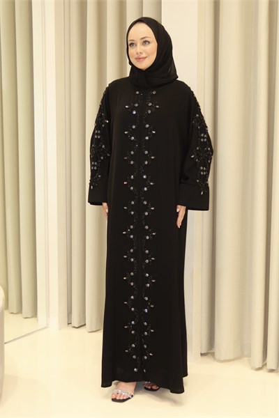 MİNA SİYAH ABAYA