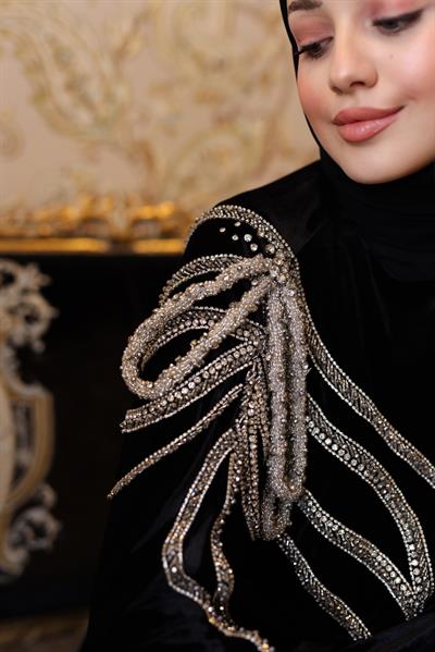 KADİFE ŞİWA ABAYA