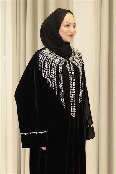 ZÜHA KADİFE ABAYA