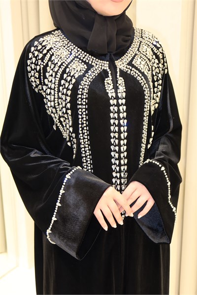 ZÜHA KADİFE ABAYA